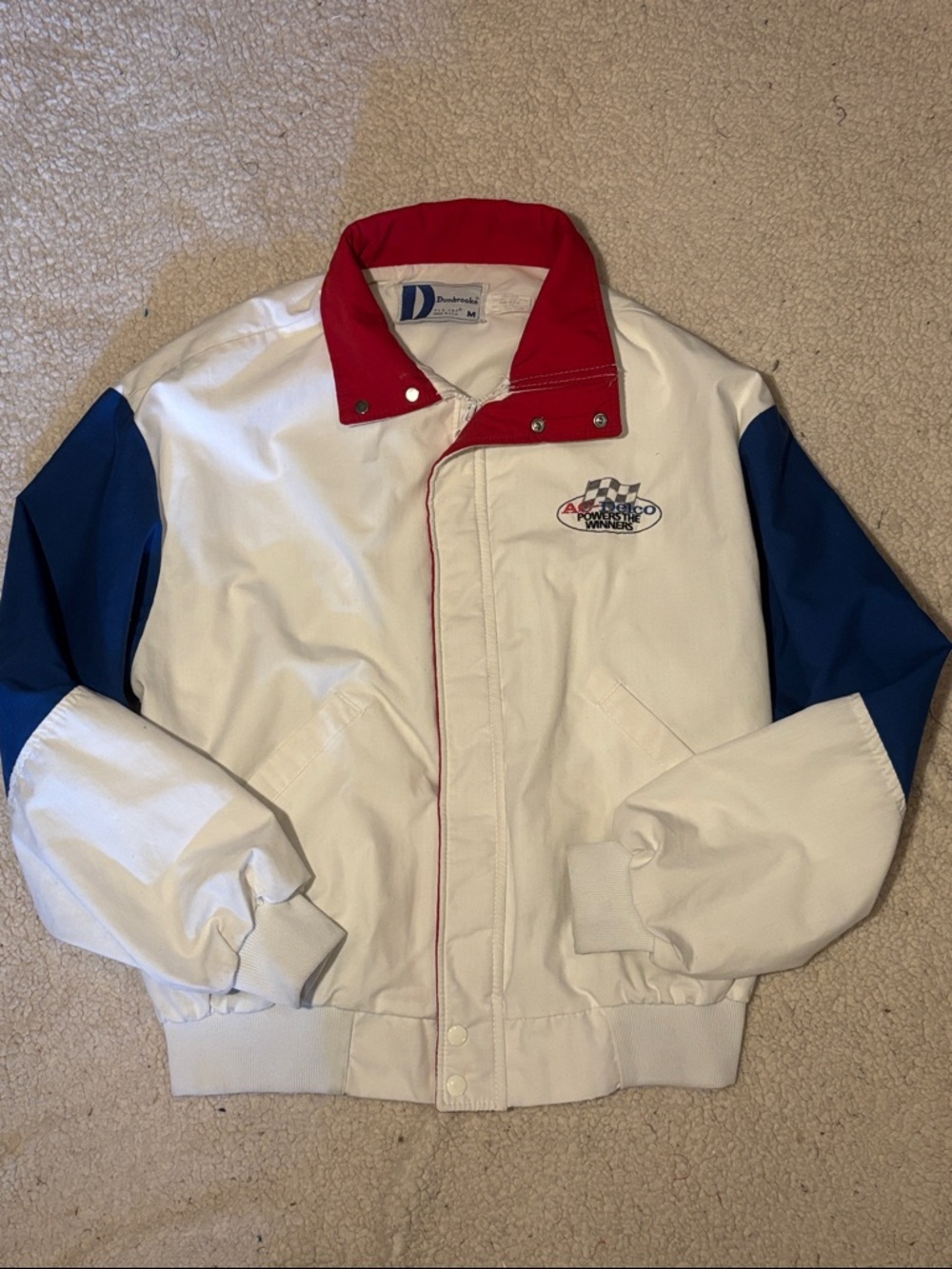 Vintage 1980’s Dunbrooke AC Delco Powers The Winners jacket
